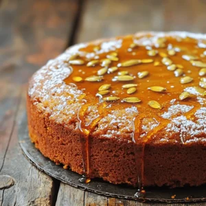 The ingredients for Brown Butter Maple Pumpkin Spice Cake come together to create warmth and comfort. Here’s what you need: - 1 cup unsalted butter - 1 cup pumpkin puree (canned or fresh) - 1 cup packed brown sugar - ½ cup granulated sugar - 3 large eggs - 1 teaspoon vanilla extract - 2 cups all-purpose flour - 1 teaspoon baking powder - 1 teaspoon baking soda - 1 teaspoon ground cinnamon - ½ teaspoon ground nutmeg - ½ teaspoon ground ginger - ¼ teaspoon allspice - ½ teaspoon salt - ½ cup pure maple syrup (for drizzling) - Optional: powdered sugar for dusting For substitutions, you can use coconut oil instead of butter for a dairy-free option. If you want to cut sugar, try using less brown sugar or a sugar substitute. You can also use almond flour or whole wheat flour to add some nutrition. Just remember, this may change the cake's texture. To start, preheat your oven to 350°F (175°C). Take a 9x13-inch baking pan. Grease it well with unsalted butter or non-stick spray. This step helps the cake come out easily. For an extra trick, line the bottom and sides with parchment paper. This makes cleanup easy and ensures no cake sticks. Next, we’ll brown the butter. In a medium saucepan, melt the unsalted butter over medium heat. Keep stirring and swirling the pan. After about 5-7 minutes, the butter will turn golden brown. You’ll know it’s ready when it smells nutty and delicious. Remove it from heat and let it cool for about 5 minutes. Now, let’s mix our wet ingredients. In a large bowl, combine the warm browned butter with pumpkin puree, brown sugar, granulated sugar, eggs, and vanilla extract. Use a whisk to mix everything until smooth. In a separate bowl, whisk together the flour, baking powder, baking soda, cinnamon, nutmeg, ginger, allspice, and salt. Make sure there are no clumps in your dry mixture. When adding the dry ingredients to the wet ones, do it slowly. Gently stir with a spatula or wooden spoon until just mixed. Be careful not to overmix. Overmixing can make the cake dense, and we want it light and fluffy. It’s time to bake! Pour the batter into your prepared pan and smooth the top with a spatula. Place the pan in the oven and bake for 30-35 minutes. The cake is done when a toothpick inserted in the center comes out clean or with a few crumbs. After baking, let the cake cool in the pan for about 10 minutes. Then, transfer it to a wire rack to cool completely. Cooling is key because it helps the cake set. Once cooled, drizzle pure maple syrup on top for extra flavor. If you like, dust it lightly with powdered sugar for a sweet finish. To get a great cake, start with room temperature eggs and butter. Cold eggs can make it hard to mix. Room temperature butter blends well with sugar for a light texture. For flour, always use a spoon to scoop. This prevents it from packing down. After scooping, level it off with a knife. Too much flour can make the cake dense. You can boost the flavor with extra spices. Try adding a pinch of cloves or cardamom. These spices add warmth and depth to your cake. Pair your cake with maple syrup for a sweet touch. It balances the spices well. You can also serve it with whipped cream or ice cream. Both make a delightful treat! {{image_4}} You can make this cake a bit healthier. Start by using whole wheat flour instead of all-purpose flour. Whole wheat flour adds fiber and nutrients. It gives the cake a hearty texture and a nutty flavor. You might need to adjust the liquid slightly since whole wheat absorbs more moisture. Reducing sugar content is another great option. You can cut the brown sugar and granulated sugar by a third. This change keeps the cake tasty while lowering the sweetness. You can also use natural sweeteners like honey or maple syrup instead. This way, you keep that lovely maple flavor. Want to mix it up? Add nuts or chocolate chips to the batter! Chopped walnuts or pecans give a nice crunch. Chocolate chips offer a rich contrast to the spices. Just fold them in gently after mixing the batter. You can also try different frostings or glaze options. A cream cheese frosting pairs well with the pumpkin spice flavor. For a lighter touch, drizzle a simple glaze made from powdered sugar and milk. You could even use a spiced glaze with cinnamon for extra warmth. The choices are endless, so feel free to get creative! To keep your Brown Butter Maple Pumpkin Spice Cake fresh, let it cool completely. Once cooled, wrap the cake tightly in plastic wrap. Store it in an airtight container at room temperature. This will keep it moist and tasty for up to four days. If you have leftovers, be sure to check for any signs of spoilage before serving. If you want to store the cake longer, freezing is a great option. First, let the cake cool completely. Then, slice the cake into individual pieces. Wrap each slice in plastic wrap and place them in a freezer-safe bag. This helps prevent freezer burn. You can freeze the cake for up to three months. When you’re ready to enjoy it, simply take a slice out of the freezer. Let it thaw in the fridge overnight or at room temperature for a few hours. You can also warm it in the microwave for a few seconds. Enjoy your delicious cake any time! Yes, you can use fresh pumpkin. Fresh pumpkin has a different texture than canned. It can be a bit more watery. Make sure to cook and drain fresh pumpkin to reduce moisture. This will help keep your cake light and fluffy. To check if the cake is done, use a toothpick. Insert it into the center of the cake. If it comes out clean or with a few crumbs, it’s ready. Keep an eye on the time, but trust the toothpick test for the best results. If you don't have maple syrup, try honey or agave nectar. Both add sweetness but change the flavor a bit. You can also use brown sugar mixed with water. This will mimic the syrup's texture but not its taste. This blog post covered key steps to baking a great cake, from ingredients to storage. We discussed how to brown butter, mix ingredients well, and cool your cake properly. You learned smart tips for texture, flavor, and health variations, as well as storage methods. Baking cake is fun and rewarding. You can make it your own with simple changes. Enjoy your baking journey and don’t be afraid to experiment!