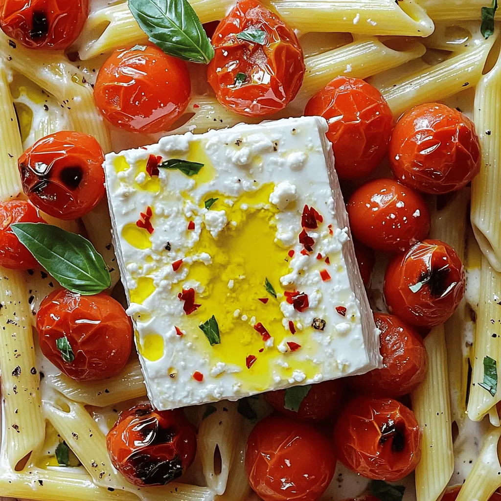 TikTok Baked Feta Pasta Easy and Tasty Recipe