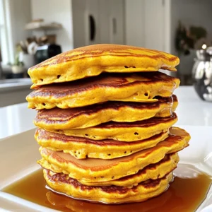 Pumpkin Spice Protein Pancakes Easy Healthy Breakfast