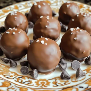 Chocolate Chip Cookie Dough Truffles Easy Treat Delight