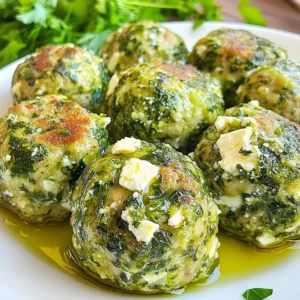 Flavorful Spinach Feta Turkey Meatballs Recipe