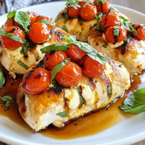 Caprese Stuffed Chicken Juicy and Flavorful Delight