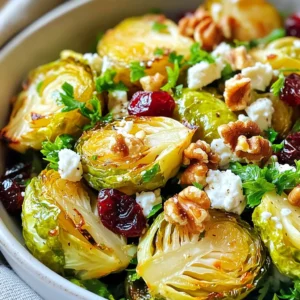 Honey Mustard Brussel Sprouts Salad Fresh and Easy