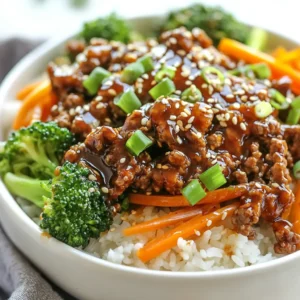 Spicy Korean Beef Bowls Flavorful and Easy Recipe