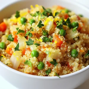 Lemon Herb Quinoa Pilaf Nourishing and Flavorful Dish
