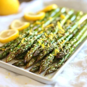 Lemon Garlic Roasted Asparagus Flavorful Side Dish