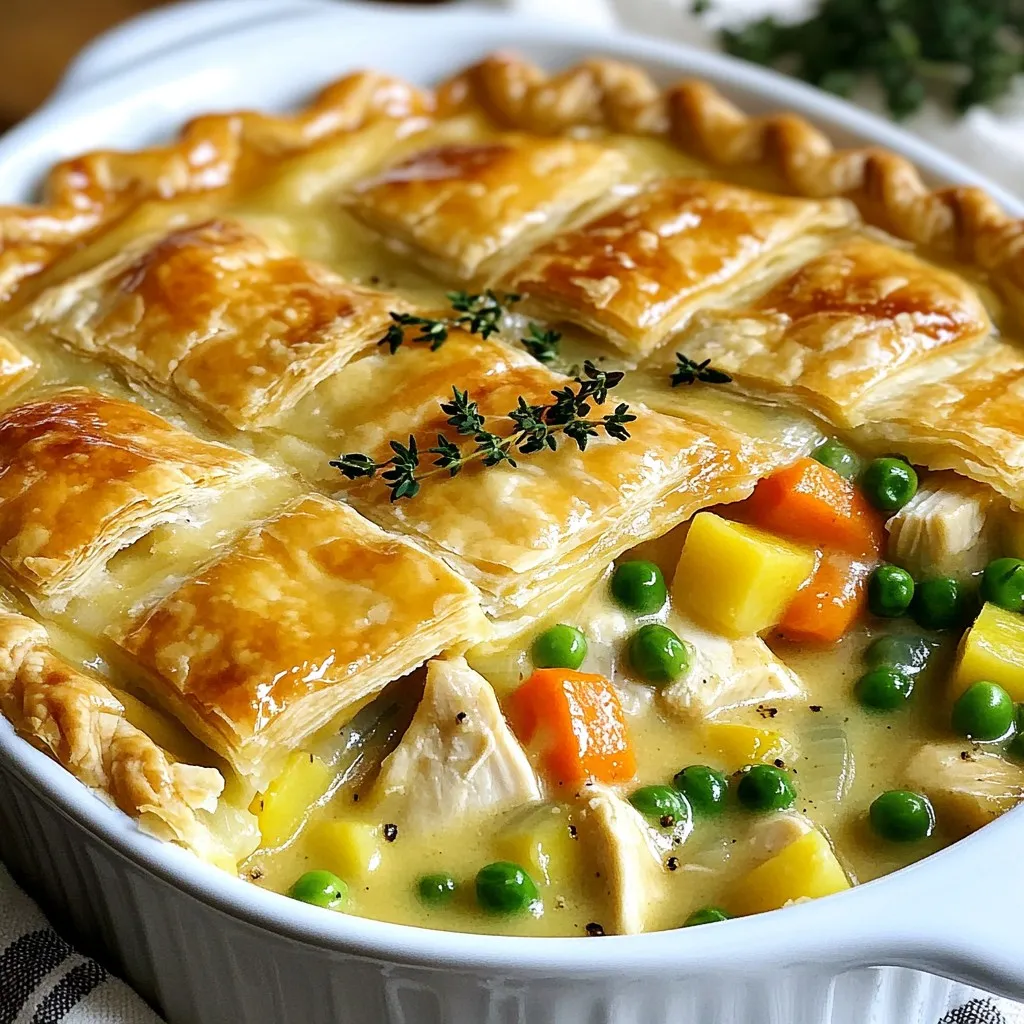 Classic Chicken Pot Pie Comforting Family Meal