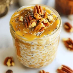 Caramel Latte Overnight Oats Simple Morning Treat