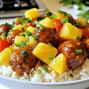 Savory Sweet and Sour Meatballs Tasty Family Dish
