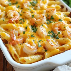 Cajun Shrimp Pasta Bake Flavorful and Satisfying Dish